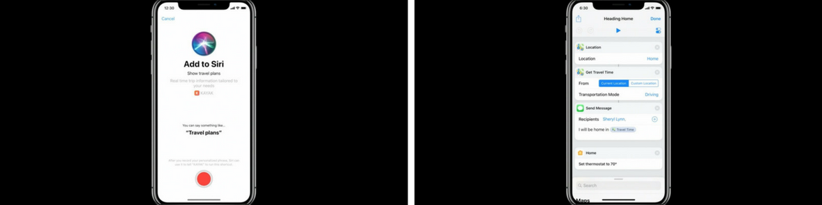 Siri Shortcut on iOS 12