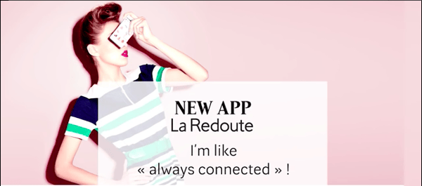 La Redoute app