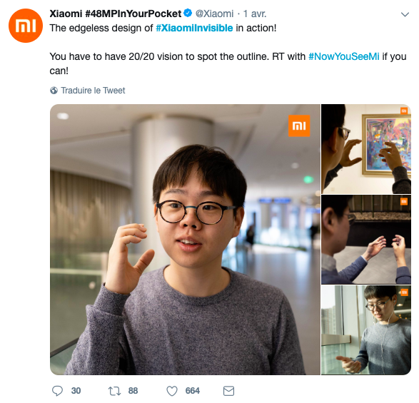 The Xiaomi Invisible