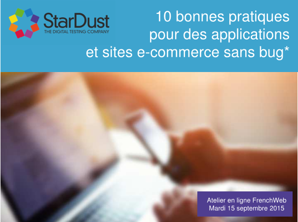 test site e-commerce